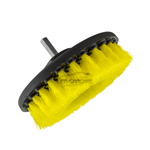 Chemical Guys Drill Attachment Carpet Brush Medium Yellow BB CARcare